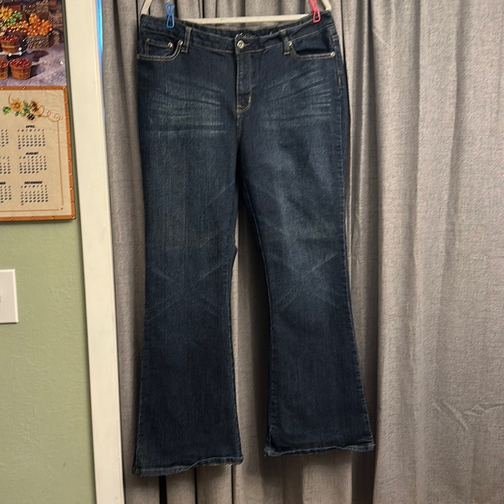 SaltWorks Jeans Medium Rise Flair